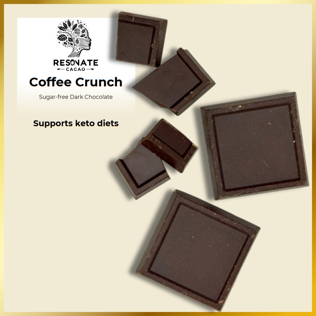 KetoBar Coffee Crunch by Resonate Cacao