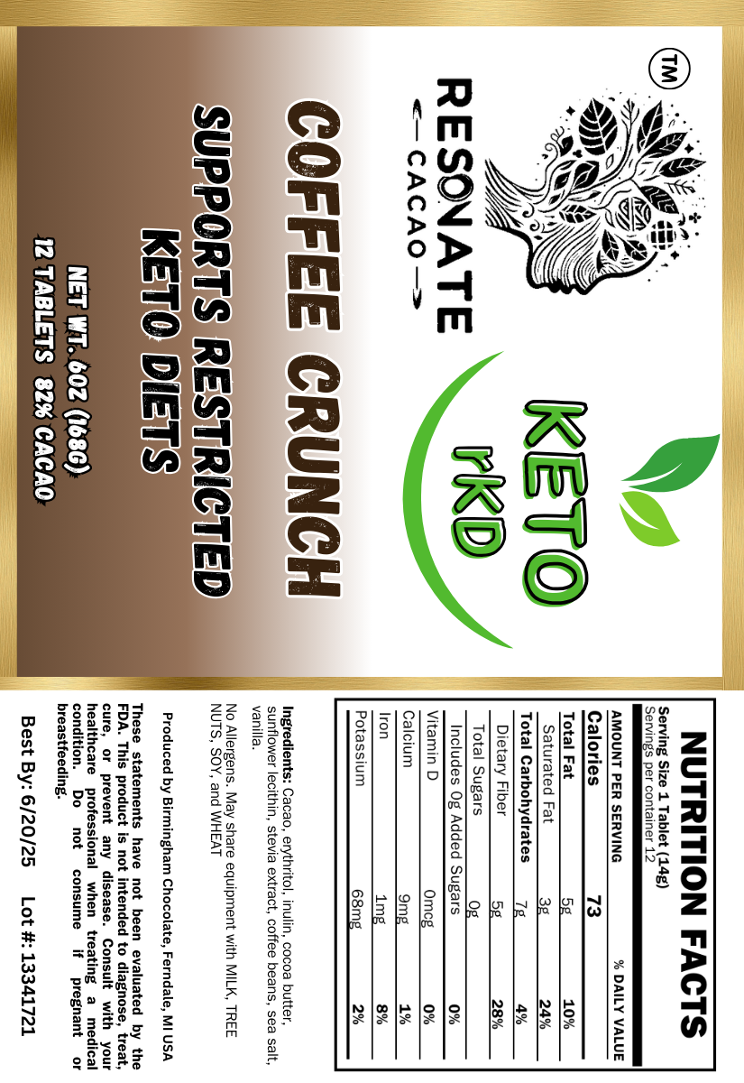 KetoBar Coffee Crunch